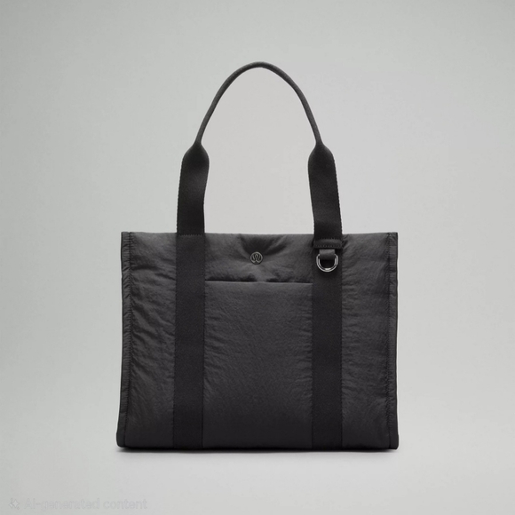 lululemon athletica Handbags - Lululemon Boxy Tote 10L (Black)